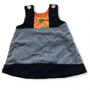 Fall Halloween inspired dress 2-3